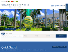 Tablet Screenshot of delraybeachrealestate.com